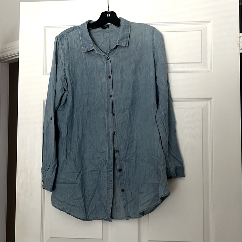 Chambray shirt size large